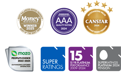 We're an award winning industry super fund