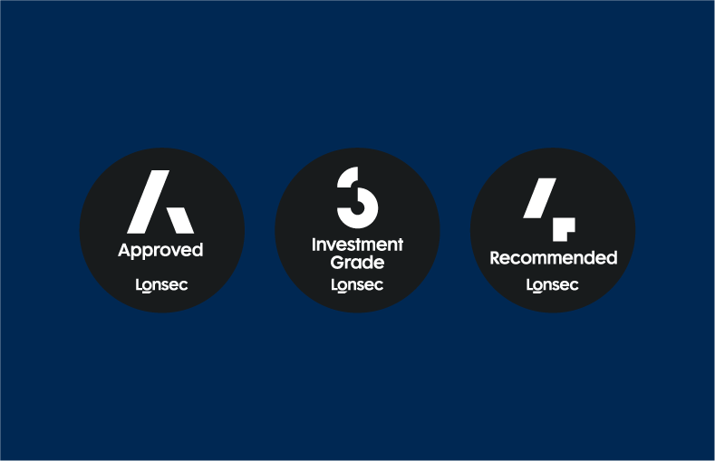 Lonsec award logos
