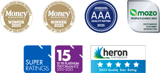 We're an award-winning industry super fund